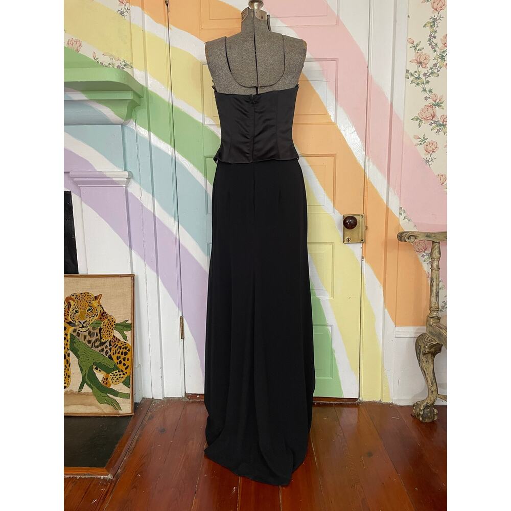 ✨NWT Vintage Jessica McClintock Dress Strapless Gown Size 10 Made In USA - Picture 5 of 10